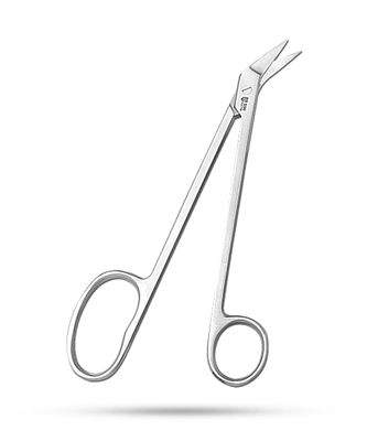SMI 18 cm Long Handle Toenail Scissors for Seniors - Podiatrist Clippers for Disabled, Thick &amp; Ingrown Nails - Stainless Steel Cutters