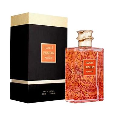 Hamidi Fusion Accord EDP Spray 85 ml - Long-lasting Eau de Parfum - Perfume Fragrance for Women - 2.7 Fl Oz