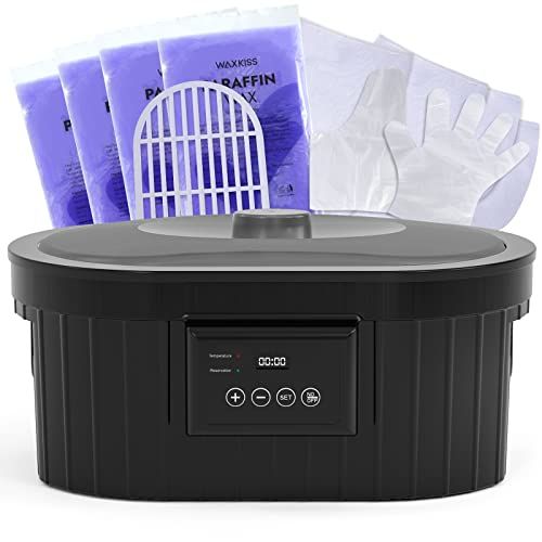 Paraffin Wax Machine for Hand and Feet, Waxkiss 5000ml Paraffin Bath with Lavender Paraffin Wax Warmer for Professional Spa &amp; Arthritis Treatment At Home