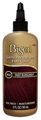 Bigen Semi-Permanent Haircolor Bg2 Deep Burgundy 3 Ounce (88ml)