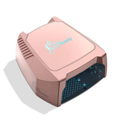 iGel - Hybrid Pro - Rechargeable Professional UV/LED Nail Lamp,Stainless Steel (Rose Gold)