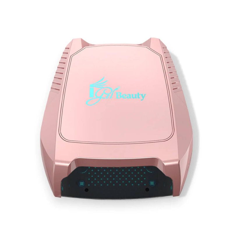 iGel - Hybrid Pro - Rechargeable Professional UV/LED Nail Lamp,Stainless Steel (Rose Gold)
