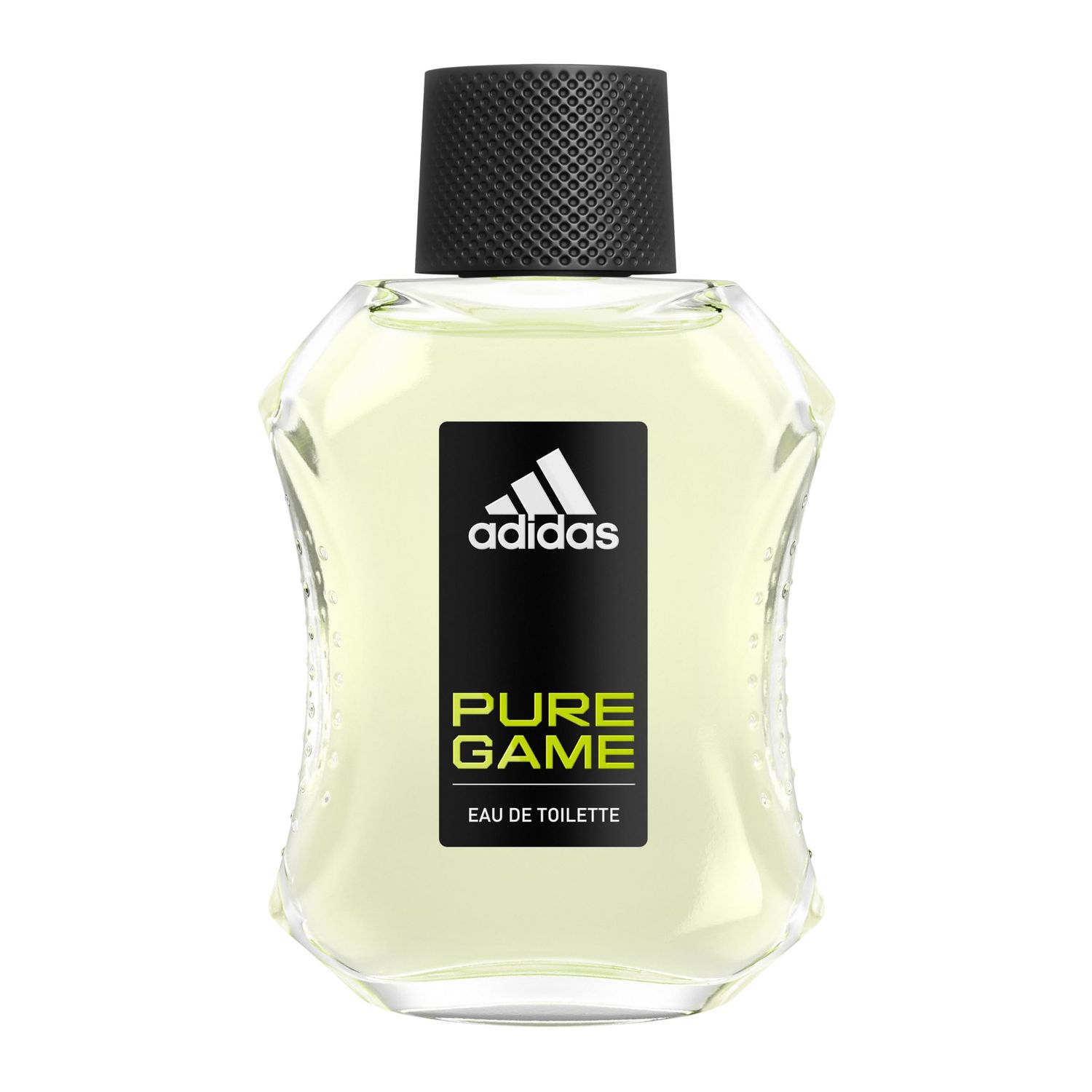 adidas Pure Game Eau De Toilette Spray for Men, 3.3 fl oz