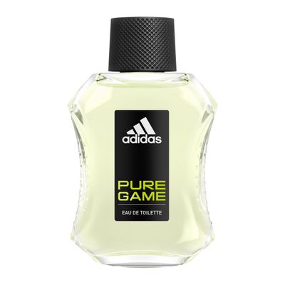 adidas Pure Game Eau De Toilette Spray for Men, 3.3 fl oz