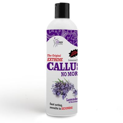 SPA REDI Callus Remover - Removes Toughest Calluses in Seconds and Smooths Dry Cracked Heels, Lavender &amp; Rosemary - 12 Oz