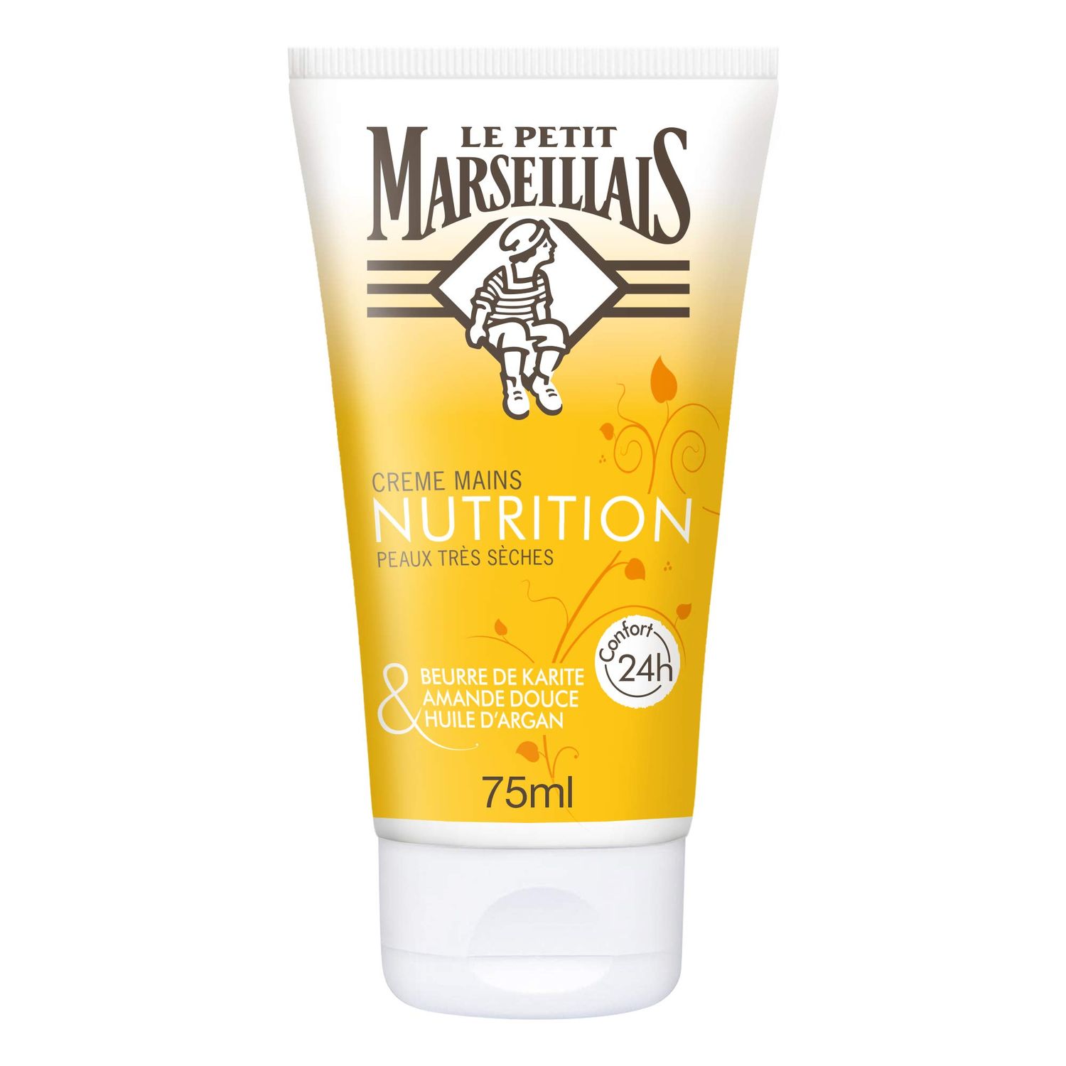 Le Petit Marseillais hand cream with almond and argan oil of 75ml very dry skin by Le Petit Marseillais