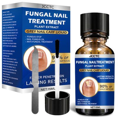 Multi-Purpose Nail Repair, Nail Solution with Tea Tree Oil for Discolored and Damaged NailsPlant Drops for Nails CareDiscolored and Damaged Nails(1PC)