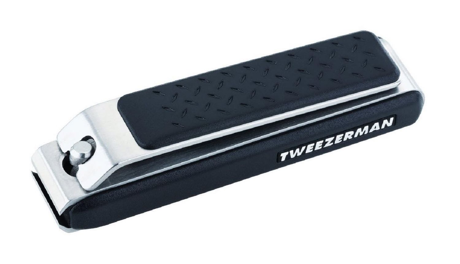 Tweezerman Mens Precision Grip Toenail Clipper, Black