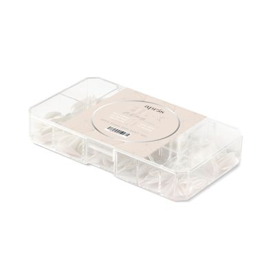 Apres Neutrals Gel-X Whitney Box Of Nail Tips, 11 Sizes 00-9, Soft Gel Tip Box (150pcs) (Natural Almond Medium, 150)