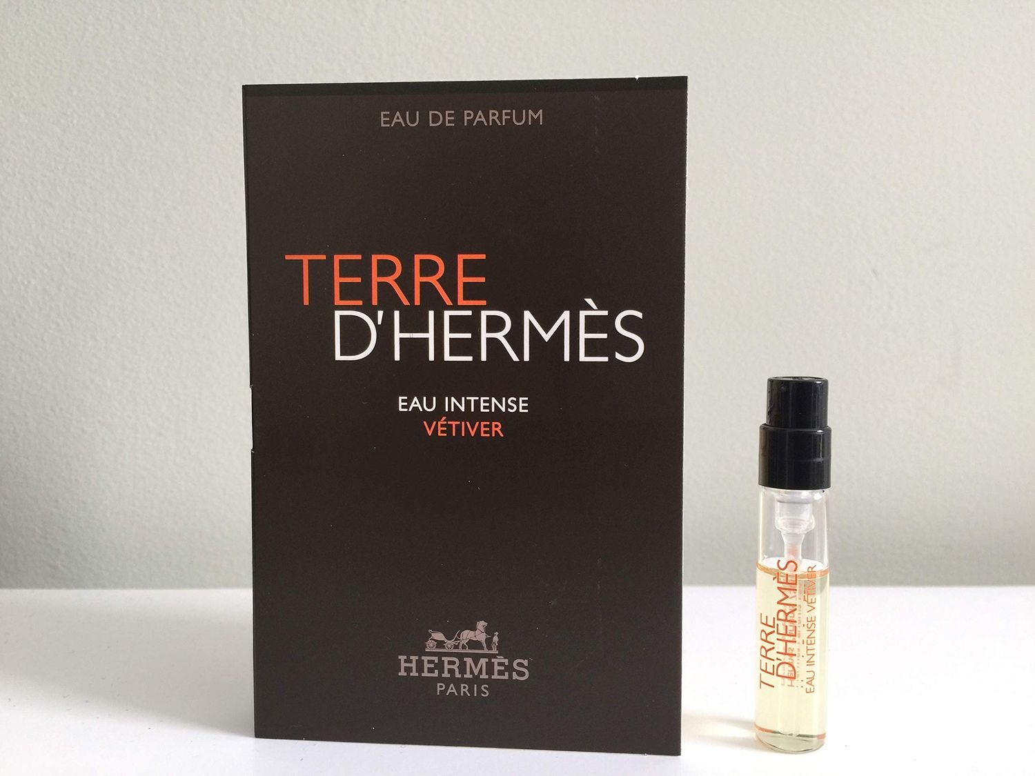 Hermes Terre Dhermes Eau Intense Vetiver, Deluxe Mini, 0.06 Ounce