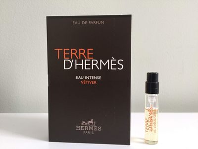 Hermes Terre Dhermes Eau Intense Vetiver, Deluxe Mini, 0.06 Ounce