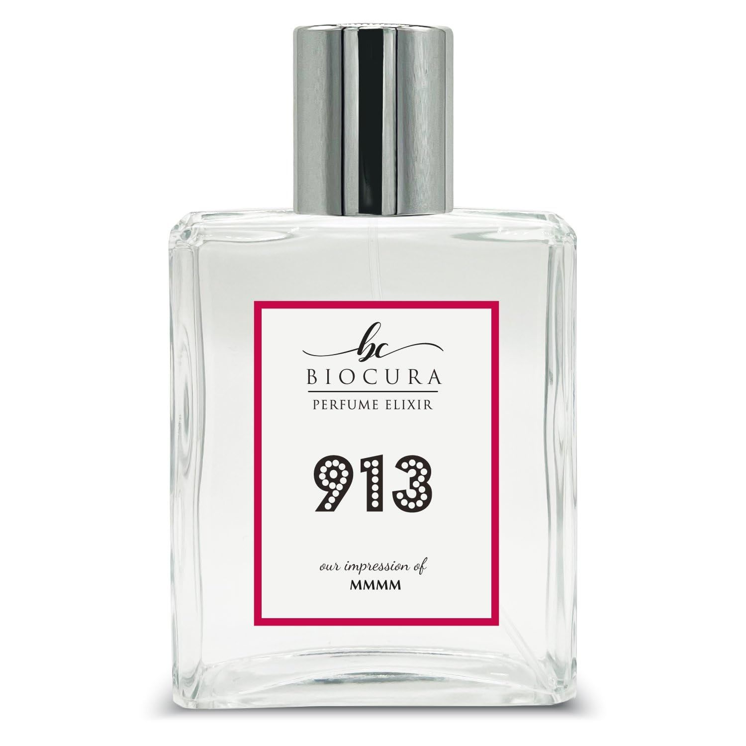 BIOCURA BC Perfume 913 Inspired by Mmmm For Women &amp; Men Fragrance Dupes Eau de Parfum Bottle 3.4 Fl Oz/100ml