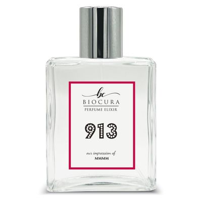 BIOCURA BC Perfume 913 Inspired by Mmmm For Women &amp; Men Fragrance Dupes Eau de Parfum Bottle 3.4 Fl Oz/100ml