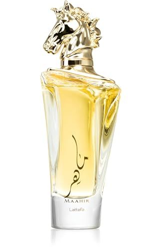 Lattafa Maahir for Unisex Eau de Parfum Spray, 3.4 Ounce / 100 ml