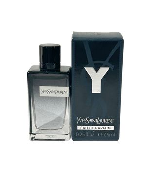 Yves Saint Laurent YSL Y Men Perfume Parfum MINI splash on SMALL TRAVEL SIZE 7.5 ml / 0.25 Fl oz