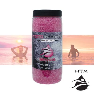 InSPAration 7491 HTX Elevate Therapies Crystals for Spa and Hot Tubs, 19-Ounce,Pink