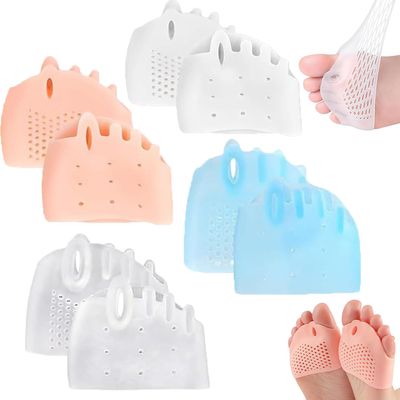 Ufimcit Hyggear Silicone Toe Separators For Women,Hyggear Bunion Correctors,2025 New Hygear Toe Separators For Women,Hygger Bunion Corrector,4 Pairs Hygear Silicone Toe Separatorreathable End Soft