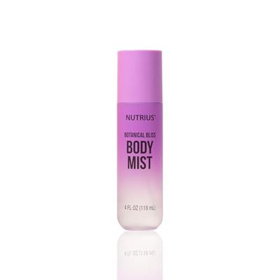 Nutrius Body Mist - Botanical Bliss, 4 FL OZ - Invigorating and Natural Daily Fragrance