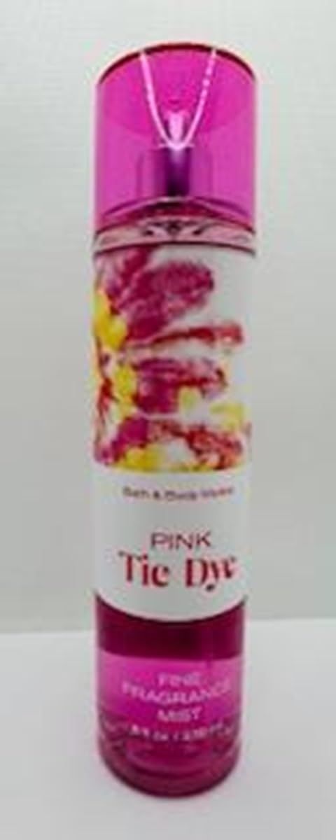Generic Pink Tie Dye Fine Fragrance Mist Spray 8 Ounce