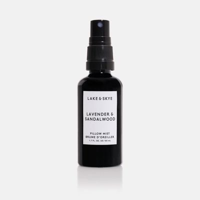 Lake &amp; Skye Lavender and Sandalwood Pillow Mist. Formulated with a 100 Natural Fragrance Blend. 1.7 fl oz | 50 ml.