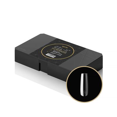 Aprs Gel-X Sculpted Square Long Tip Box | 500pc Gel-X Tips, 11 Sizes 00-9, Premium Quality