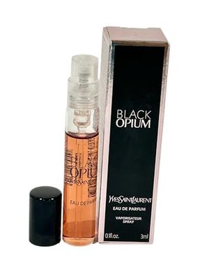 Yves Saint Laurent Sample Perfume YSL Sample Perfume Black Opium EDP Mini Women Small Travel 3 ml / 0.1 oz