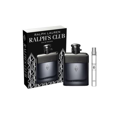 RALPH LAUREN FRAGRANCES Ralphs Club Eau de Toilette- Mens Cologne - Woody &amp; Fresh - 2-Piece Gift Set - Full Size, 3.4 Fl Oz &amp; Travel Size, 0.3 Fl Oz
