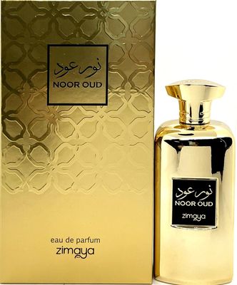 Zimaya Noor Oud Eau de Parfum Spray for Unisex, 3.4 Ounce