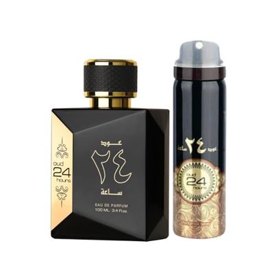 Ard Al Zaafaran 2-Piece Set for Unisex, (3.4 Oz Eau De Parfum Spray 1.6 Oz Deodorant Spray)