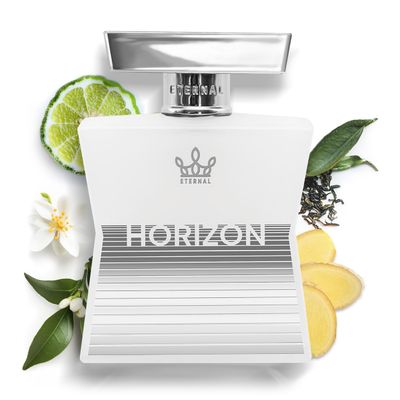 Eternal Fragrance Eternal Horizon EDP Inspired by LVs Imagination, 3.4 oz (100ml) Long-lasting, Vegan, Clean Ingredients, Unisex Perfume Spray, 2000 sprays per bottle