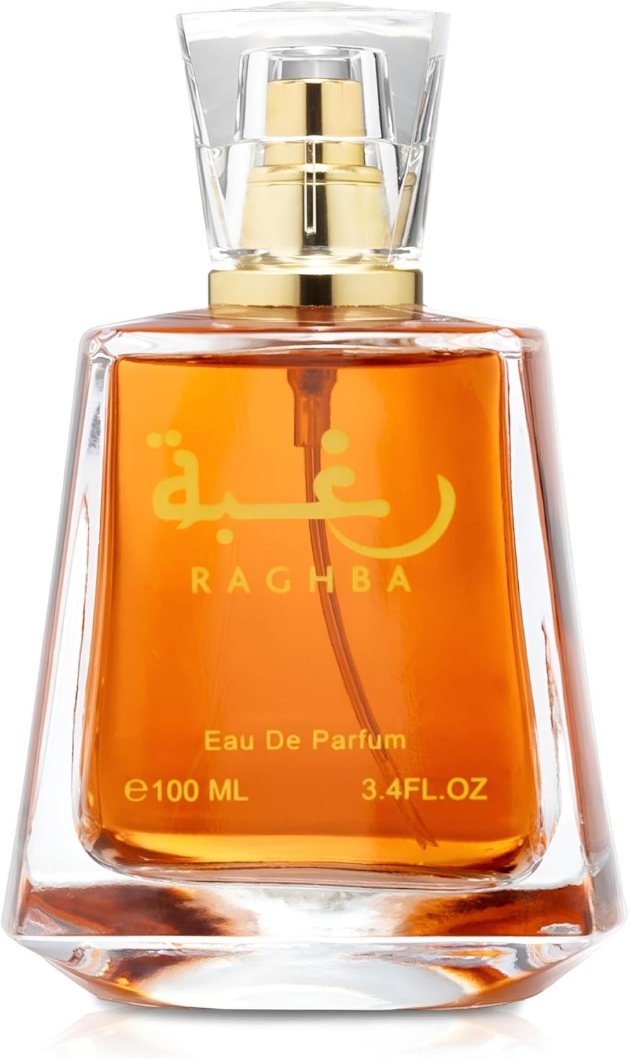 Lattafa Raghba 2-piece Set for Unisex (3.4 Oz Eau de Parfum Spray 1.7 Oz Perfumed Deodorant Spray)