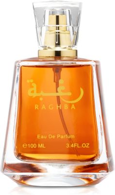 Lattafa Raghba 2-piece Set for Unisex (3.4 Oz Eau de Parfum Spray 1.7 Oz Perfumed Deodorant Spray)