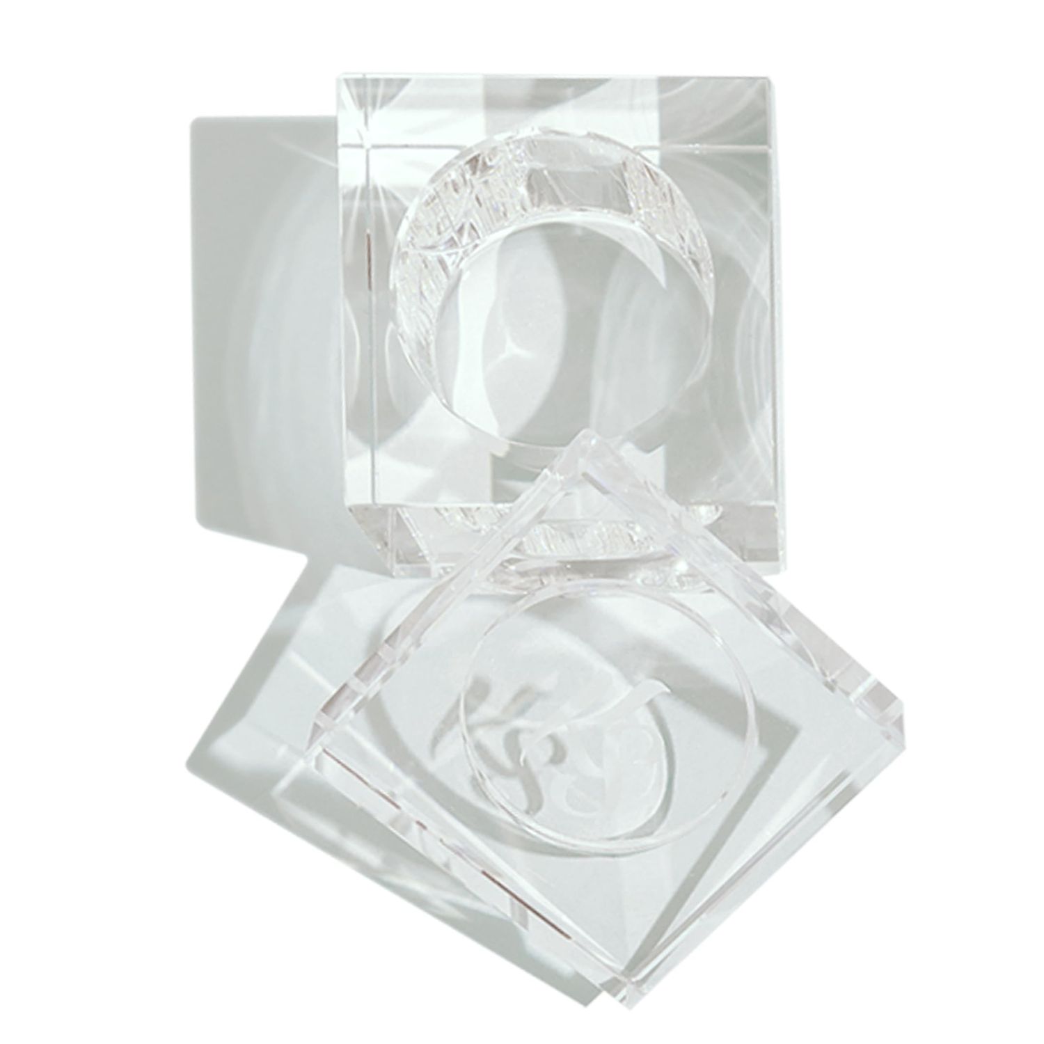 KIARA SKY Professional Nails Spill-Proof Dappen Dish with Lid for Holding Acrylic Liquid Monomer - Clear