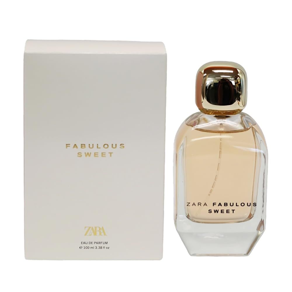 Zara Blue Fabulous Sweet Womens Perfume EDP Eau De Parfum 100ML (3.4 fl. oz) Fruity &amp; Spicy Scent with Exotic Floral Notes Addictive Creamy Finish for an Elegant &amp; Sophisticated Fragrance