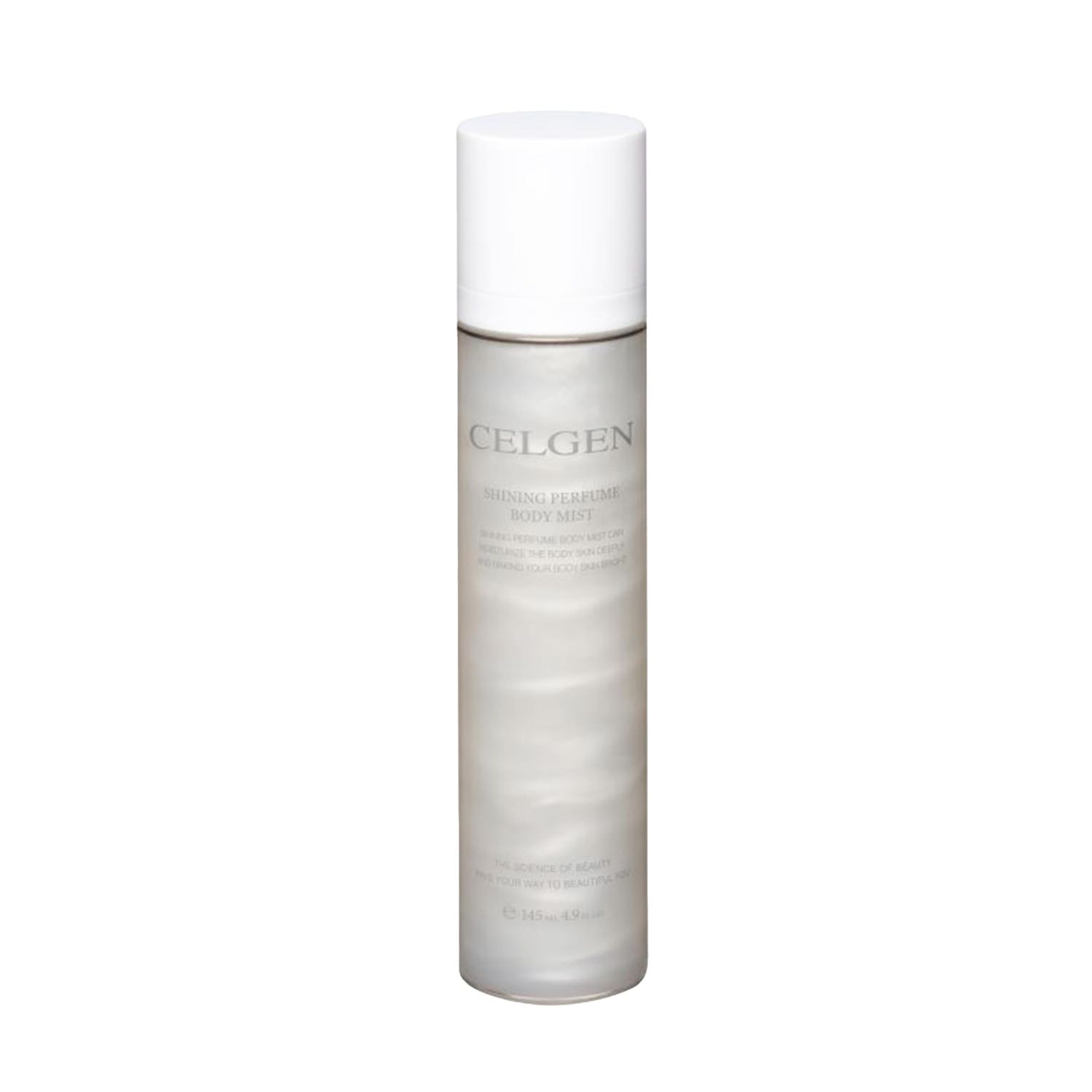 CELGEN Shining Perfume Body Mist - Lightweight &amp; Long-Lasting Scent, Niacinamide &amp; Pearl Extract for Hair &amp; Body, 4.9 Fl. Oz./ 145ml