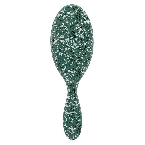 Wet Brush Original Detangler Hair Brush - Supercharged Emerald - All Hair Types - Ultra-Soft IntelliFlex Detangler Bristles Glide Through Tangles with Ease - Pain-Free Comb for Men &amp; Women