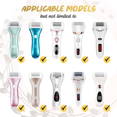 9 Pack Replacement Roller Head for Electric Callus Remover Electric Refill Heads for Electric Callus Remover Foot Grinder,Extra Coarse Regular Coarse Fine Coarse(Excluding Machine)