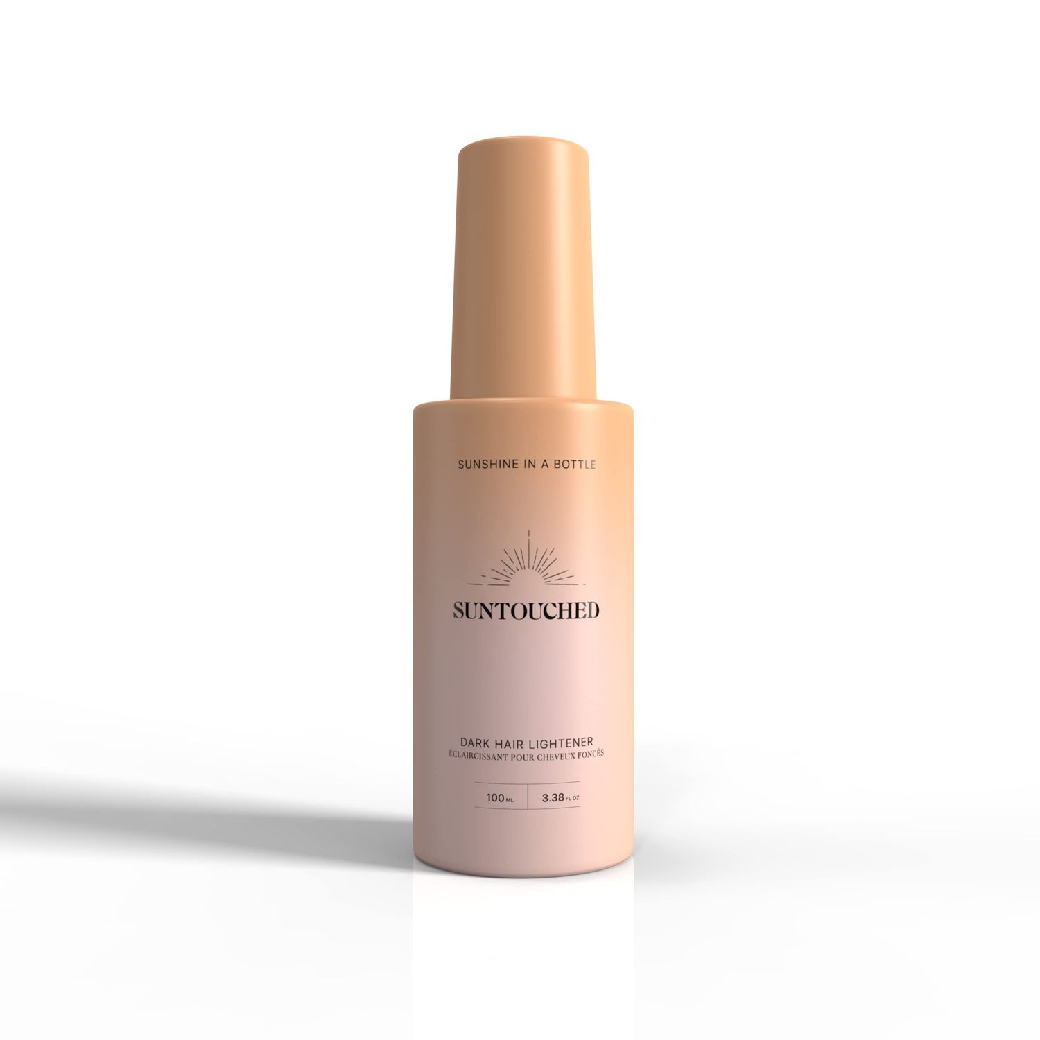Suntouched Sun Hair Lightener for Dark Hair - Citrus &amp; Chamomile Lightening Spray for Brunette Highlights - Vegan, Cruelty Free, Paraben Free, Ammonia Free, Bleach Free, 3.38 FL Oz Spray