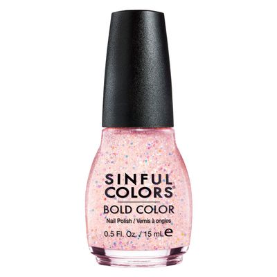SinfulColors Bari Revlon 6407-99 .5 Oz Pink Glitter Professional Nail Polish