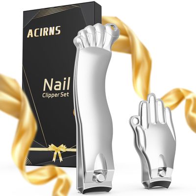 Nail Clippers Set - Funny Adult Gifts, Stocking Stuffers &amp; White Elephant Gifts for Men, Women &amp; Friends