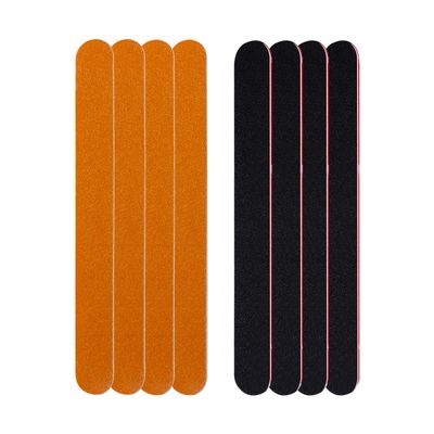 LNAUJS 8 Pack Nail File, Portable Compact Emery Board Nail Files for Nature Nails, Dual Sided Nail Buffer File Kit