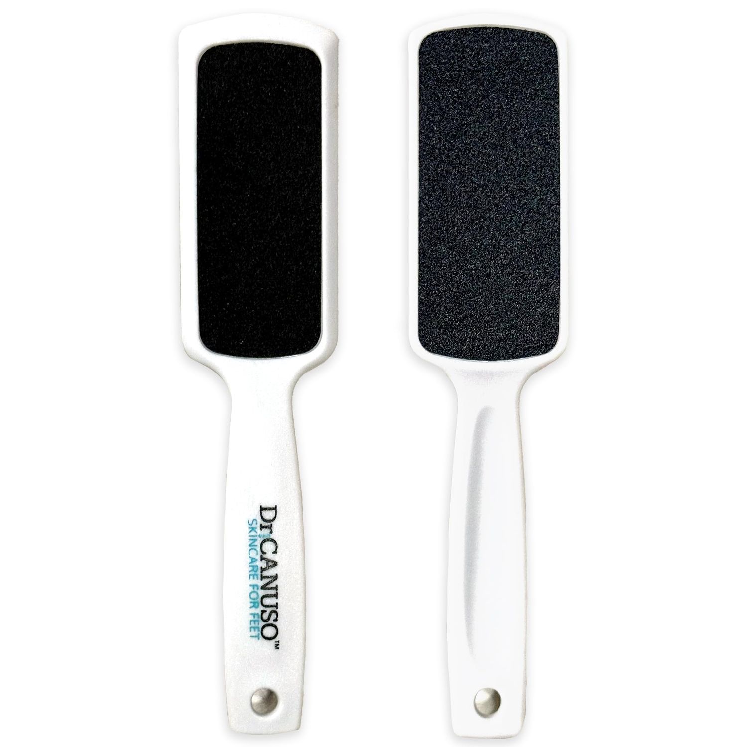 Dr. Canuso Double Sided Toenail Fungus Foot File Callus Remover Foot Scrubber, Safe Professional Pedicure Foot Rasp Removes Thick Toenails Cracked Heels, Dead Skin, Feet Scraper Tools Wet and Dry Feet