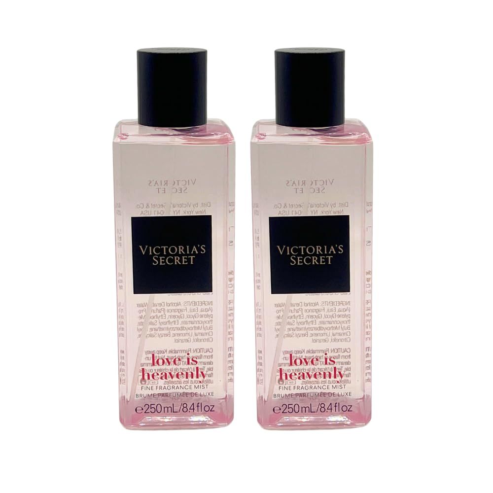 Victorias Secret LOVE IS HEAVENLY Fine Fragrance Mist 8.4 fl oz (2-pack)