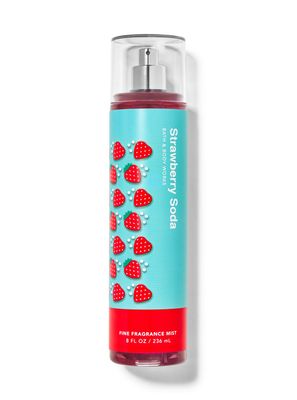 Bath &amp; Body Works Fine Fragrance Body Spray Mist 8 oz (Strawberry Soda)