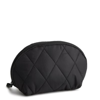 Vera Bradley Womens Featherweight Mini Dome Cosmetic, Moonless Night, One Size