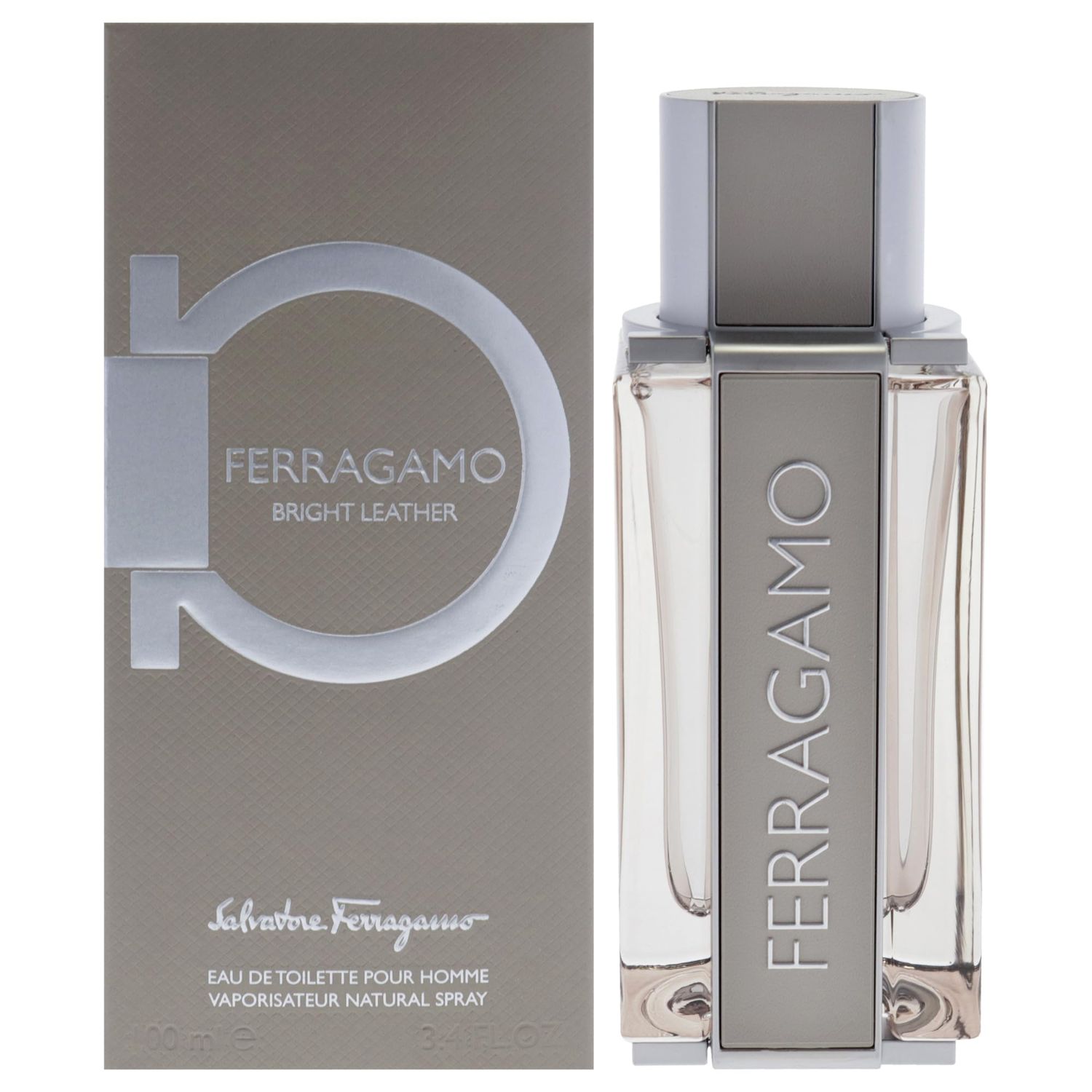 Salvatore Ferragamo Bright Leather for Men - 3.4 oz EDT Spray