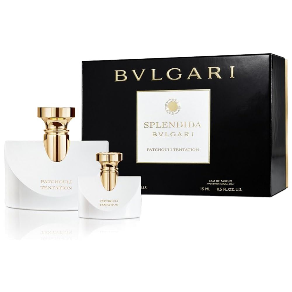 Bvlgari Splendida Patchouli Tentation for Women - 2 Pc Gift Set 3.4oz EDP Spray, 0.5oz EDP Spray