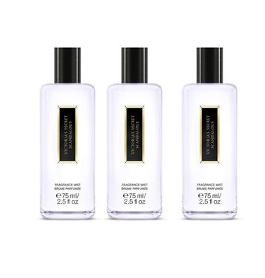 Victorias Secret Scandalous Body Mist 2.5oz Travel 3-Pack (Scandalous, 3-Pack)