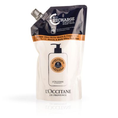 LOccitane Shea Hands &amp; Body Ultra Rich Wash Refill 16.90 fl. oz