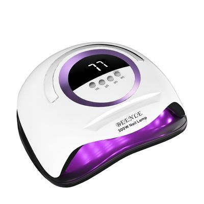 300W Nail Lamp Gel Nail Lamp Nail Dryer UV Lamps with 72 Led Beads for Gel Nails, LED Nail Lamp with Automatic Sensor / 4 Timer Setting, Home and Salon